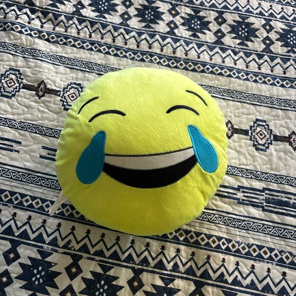 Other - Yellow Emoji Pillow
